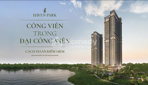 Bán căn hộ 2 ngủ , 68m2 sử dụng trục 16 , chung cư Haven Park Ecopark - View Đảo xanh mát - Ảnh 1