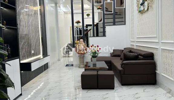 Nhà mới đẹp Liên Mạc, Bắc Từ Liêm, 10m ô tô, lô góc, thang máy, nở hậu, 36m2, 5 tầng, 4.x tỷ (x nhỏ - Ảnh 1