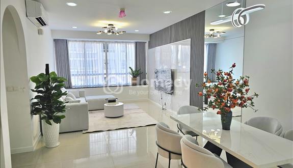 Căn hộ 163m2, 4PN-3WC Khu South Sunrise City, Quận 7, TP HCM. Đầy đủ nội thất, sổ hồng cầm tay. - Ảnh 1