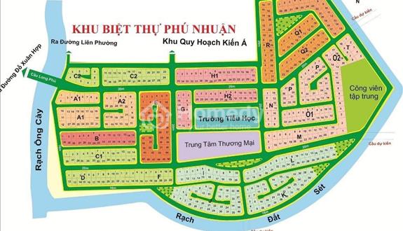 Chuyên dịch vụ kí gửi, môi giới bán nhanh đất nền KDC Phú Nhuận, P Phước Long B, giá bán từ 55tr/m2 - Ảnh 1