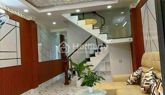 Hậu 0794062948 để xem ngay căn nhà đoạn Xóm Chiếu-Đoàn Văn Bơ 65m2 quận 4 giá  910 triệu, Shr, HXH - Ảnh 1