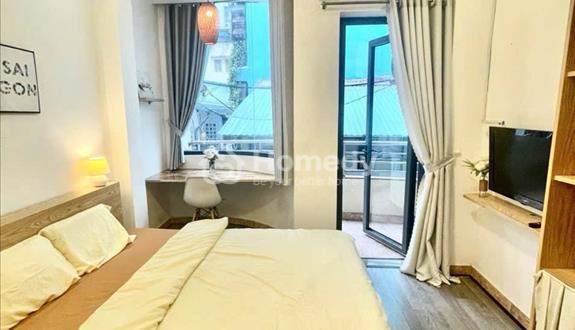 Phòng Cửa Sổ Lê Lai Q1 Full NỘI THẤT CÓ BAN CÔNG PHÍA TRƯỚC, GẦN NGÃ 6 PHÙ ĐỔNG - Ảnh 1