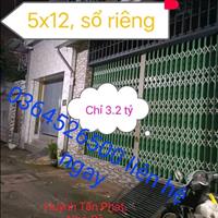 Nhà bè 5x12 hẻm xe hơi nhỉnh 3 tỷ