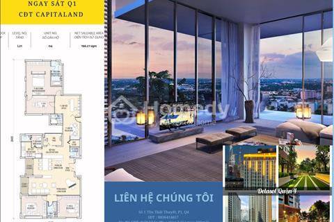 Bán Penthouse Delasol căn góc view sông đơn giá chỉ 99 triệu/m2 chiết khấu 9%. Liện hệ xem chi tiết