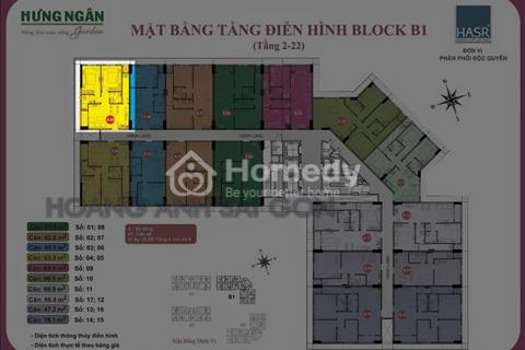 Bán chung cư 68m2, 2PN, 2WC tại quận 12 TP HCM
