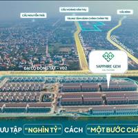 Bán Nhà phố Sapphire Gem 110m2 Đường 21m - Ngay Trung tâm Hành chính mới Hải Phòng
