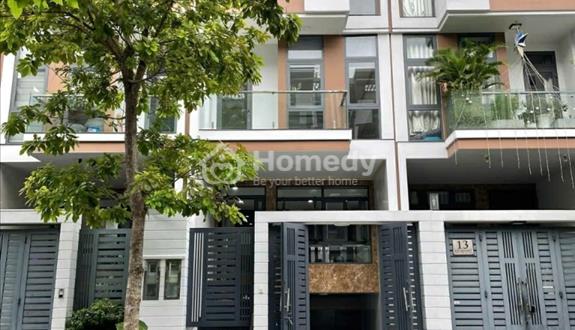 Cho thuê nhà 4 tầng 400m2, nội thất đầy đủ sang trọng, VÀO Ở NGAY tại Vạn Phúc City - Thủ Đức - HCM - Ảnh 1