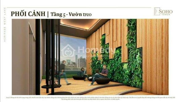 Chính chủ bán căn hộ 2PN 92m2 Soho Heritage West Lake, tầng đẹp view thoáng. Giá chỉ 6.x tỷ - Ảnh 1