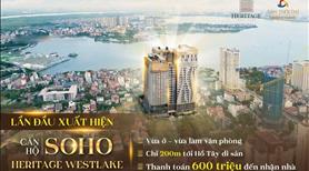 Chính chủ bán căn hộ 2PN 92m2 Soho Heritage West Lake, tầng đẹp view thoáng. Giá chỉ 6.x tỷ - Ảnh 3
