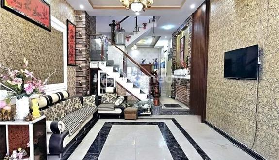 LH HẬU 0794062948 Cần Tiền Bán Gấp Nhà Đ.Bùi Văn Ba-Q.7, DT: 55m2/860Tr, SHR/HXH đậu tới nhà - Ảnh 1