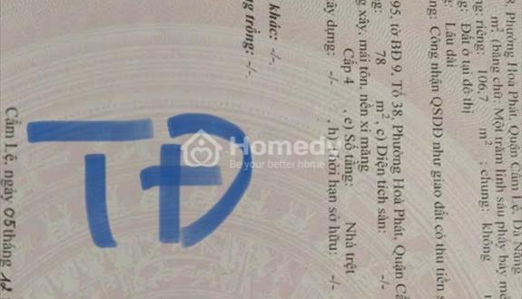 Bán lô đất VIP ngang 6,5m mặt tiền đường Tôn Đản kẹp kiệt sau 2,5 - Ảnh 1
