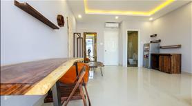 Cho thuê căn hộ dịch vụ ban công đường Phạm Hùng nối dài rộng giá chỉ 5tr có bếp - Ảnh 3