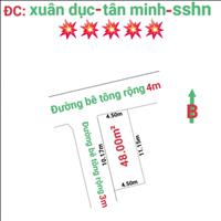 Lo góc 2 mặt tiền giá chưa đầy 800 tr dt 48 m 