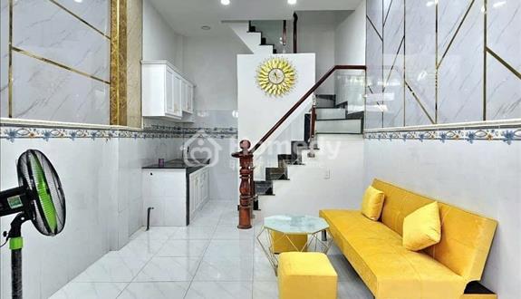 LH HẬU 0794062948 Vỡ nợ bán nhà 1Trệt 2Lầu, đ.Phan Văn Trị-Gò Vấp, 75m2/975tr, gần E-mart, SHr  - Ảnh 1