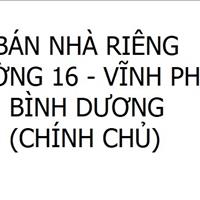 Bán nhà riêng - Vĩnh Phú 16, Thuận An, Bình Dương  (Chính chủ)
