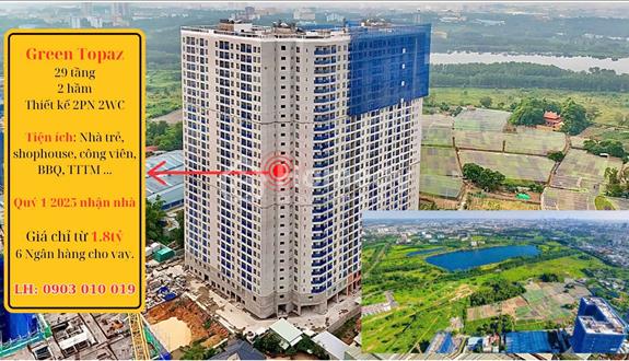 Cuối năm nhận nhà, DT 51.3m2, 2PN 2WC – Giá đợt 1, Sổ hồng riêng. LH 0903 010 019  - Ảnh 1