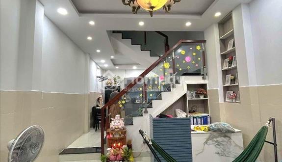 bán nhà lê lư tân phú - hẻm oto đỗ cửa - 4 tầng - nhà mới kiên cố - 5x tỷ - Ảnh 1