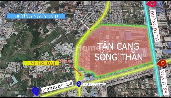 Đất KDC Cửu Long Đường Nguyễn Du P. Bình Hoà TP Thuận An Bình Dương. - Ảnh 1