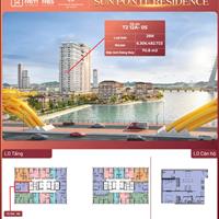  Nhà Anh Chị ở đâu Đà Nẵng? Anh Chị ở Sun Ponte Residence -Căn 2 ngủ view cầu Rồng