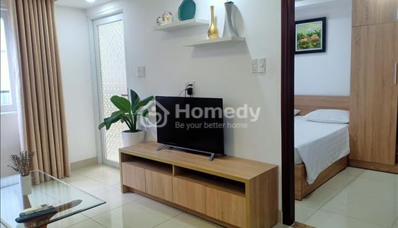 Cho thuê căn hộ dịch vụ 1 phòng ngủ riêng biệt giá 11 triệu Phú Mỹ Hưng. LH: 0901142004 - Ảnh 1