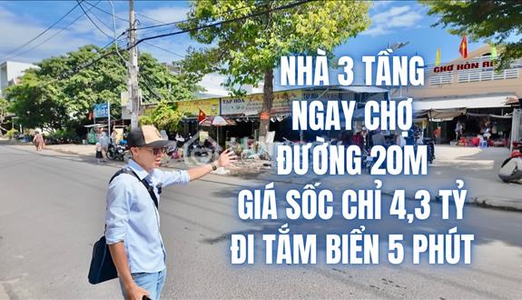 Gồng LÃI hết NỖI Đau Lòng Bán Lỗ nhà 3 Tầng VỊ TRÍ Kinh Doanh Đắc Địa Đường 20m tại TP Nha Trang - Ảnh 1