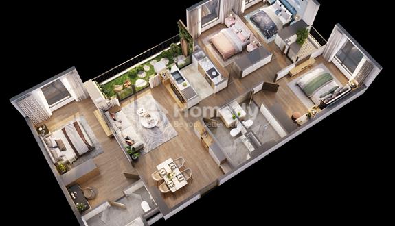 Căn 4PN ngay quốc lộ 32 đủ rộng 8-9 người gần Cầu Giấy hiện nay chỉ từ 65tr/m2  - Ảnh 1