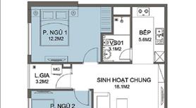 Bán căn hộ 2 ngủ tại FLC Đại Mỗ có sổ hồng lâu đai  - Ảnh 4