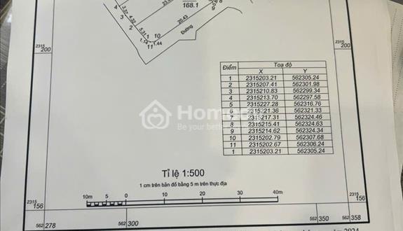 Bán đất quốc oai hà nội 168,1M  3 mặt tiền rộng 2 oto vào được - Ảnh 1