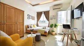 Căn hộ Quận 1 ,35m2 gần phố đi bộ Bùi Viện, sát cầu Nguyễn Văn Cừ có ban công. - Ảnh 4