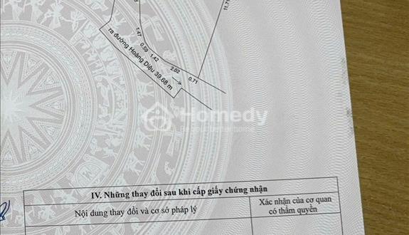 Bán lô đất 2 mặt kiệt đường Hoàng  Diệu , Hải Châu, Đà Nẵng - Ảnh 1