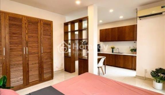 Cho thuê căn hộ studio xa bếp 40m2 ngay trục Phan Đình Phùng Phú Nhuận - Ảnh 1