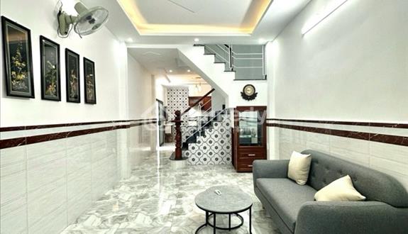 Bán Nhà GẦN CÔNG VIÊN LÀNG HOA _ MẶT TIỀN HẺM XE TẢI _ ĐƯỜNG LÊ VĂN THỌ _ 42M2 _ NHỈNH 4 Tỷ - Ảnh 1