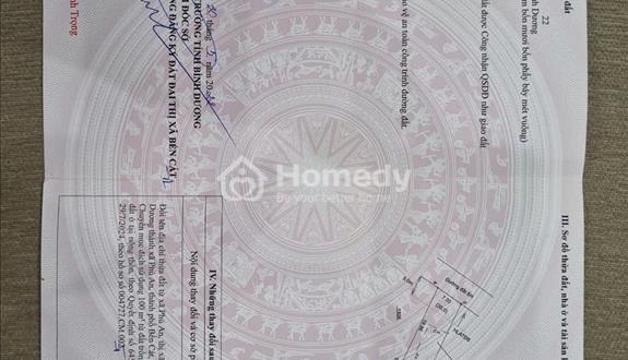 Bán đất chính chủ - sổ hồng riêng 444m2 ở Phú An, Bến Cát, Bình Dương - Ảnh 1