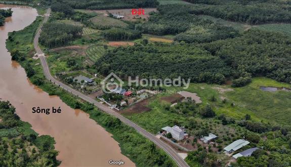 Đất sào view sông bé cực chill giá chỉ 200tr sổ sẵn công chứng ngay - Ảnh 1