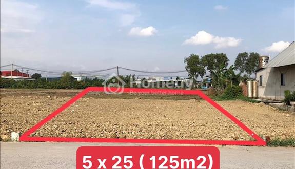 HẠ lỗ 300tr bán nhanh 5x25 thổ cư , ĐƯỜNG 1/ , betong 6M, Gía 630tr - Ảnh 1