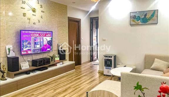 Bán căn hộ 2 ngủ 2 vệ sinh đã có sổ hồng lâu dài tại FLC Đại Mỗ - Ảnh 1