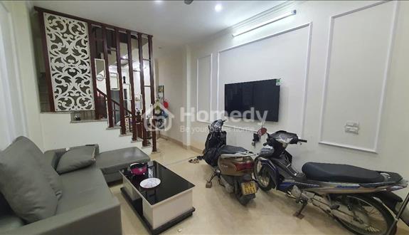 Cho Thuê Nhà Mới 45m² X 4 Tầng, 6 Phòng, Full Đồ, Minh Khai, Hà Nội. - Ảnh 1