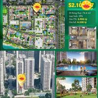 Sở hữu căn hộ 3PN tại Vinhomes-Tòa S2-10-đơn giá 52tr - nhận nhà ở ngay trước Tết- Bc Đông NAm