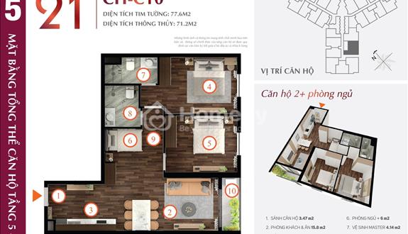 chuyển nhượng căn 2.5PN Hoàng Huy Commecre- Toà Tulip View Cầu Rào LH:0783.599.666 - Ảnh 1