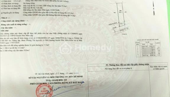 Bán căn Nhà cấp 4 siêu đẹp siêu rộng ở Thới Tam Thôn, Hóc Môn, 135m2, sổ hồng riêng,1tỷ050 - Ảnh 1
