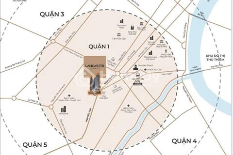 Căn hộ quận 1, ngay chợ Bến Thành, đường Nguyễn Trãi, chiết khấu tới 12%, thanh toán 10% nhận nhà