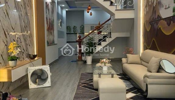 Bán nhà Hiệp Thành 13 4PN, 5WC, 60m2, 4,89 tỷ gần chợ Hiệp Thành giá rẻ - Ảnh 1