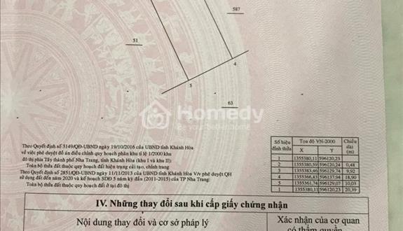 Bán lô đất thổ cư  11 triệu/m2 tại xã Vĩnh Trung, Nha Trang - Ảnh 1