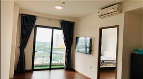 Cho thuê căn Akari full nội thất 75m2 tầng 9 có rèm,  ở được liền.  2PN, 2WC, sân phơi, ban công - Ảnh 3