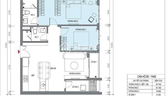 Bán căn sentosa hướng Đông Nam - Diện tích to 74m2 - Đẹp nhất dự án - LH:0783.599.666 - Ảnh 1
