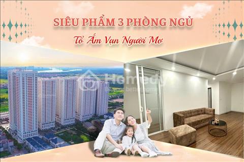 Siêu phẩm 3 phòng ngủ - diện tích rộng 91m2- nhận nhà ở ngay