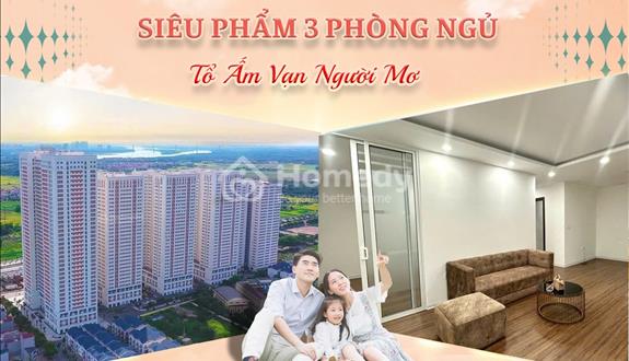 Siêu phẩm 3 phòng ngủ - diện tích rộng 91m2- nhận nhà ở ngay - Ảnh 1