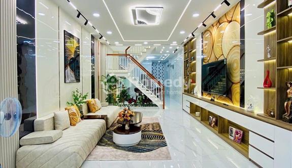  Bán nhà hẻm 6m, thông Nguyễn Hữu Cảnh. Giá 3,15 tỷ DT 63m2. Phạm Viết Chánh, phường 19, Bình Thạnh - Ảnh 1