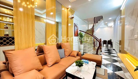 💥 Bán nhà Trương Định 2 thoáng, mặt ngõ thông, 5 tầng đủ công năng, Ở ngay đón Tết - Ảnh 1