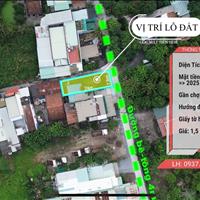 Bán Đất 7,8mx24m góc mặt tiền đường bê-tông 4m giáp Trịnh Như Khuê, cách chợ Bình Chánh 500m